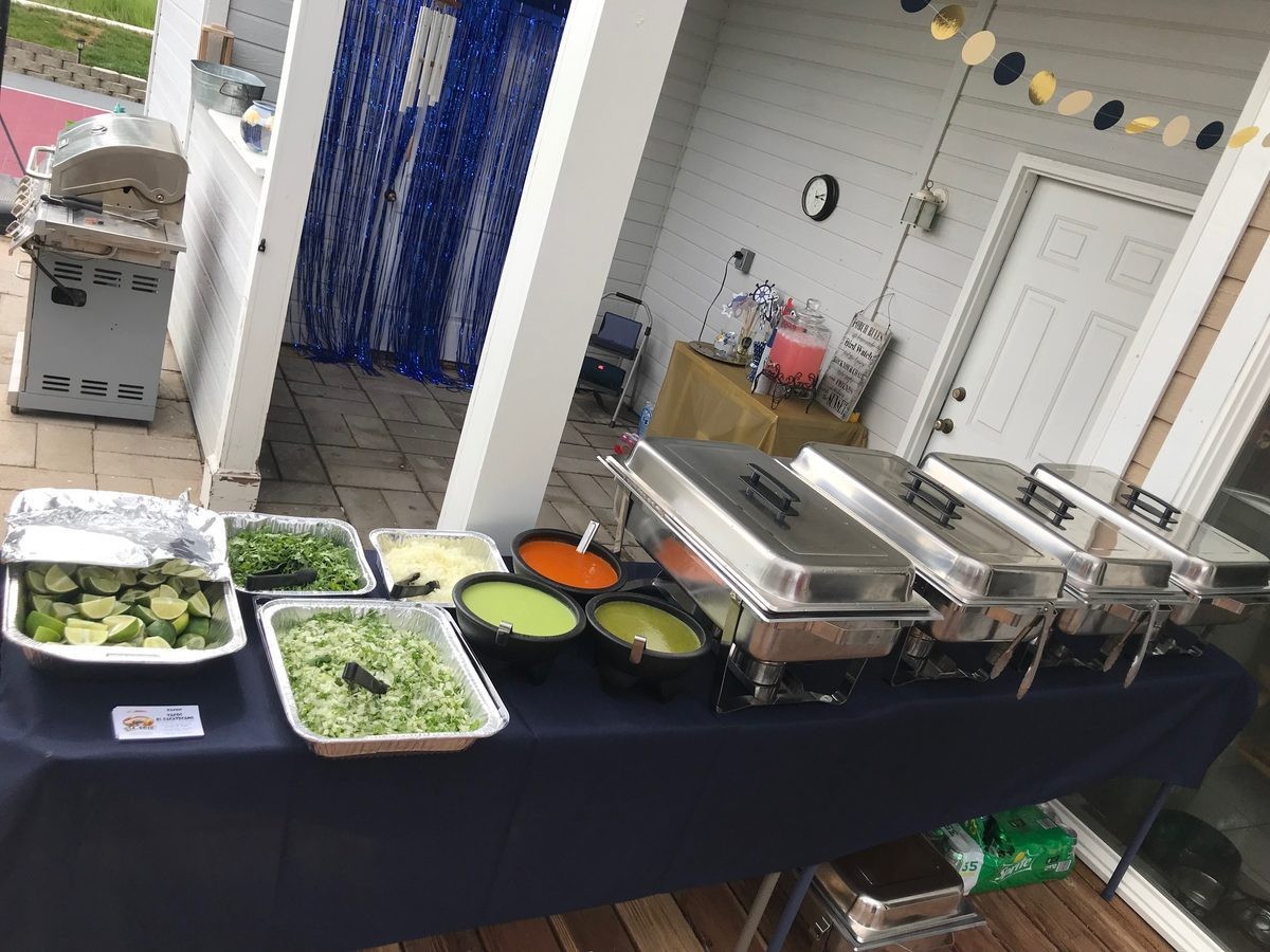Taco Bar Catering Setup for Events in Nampa Idaho