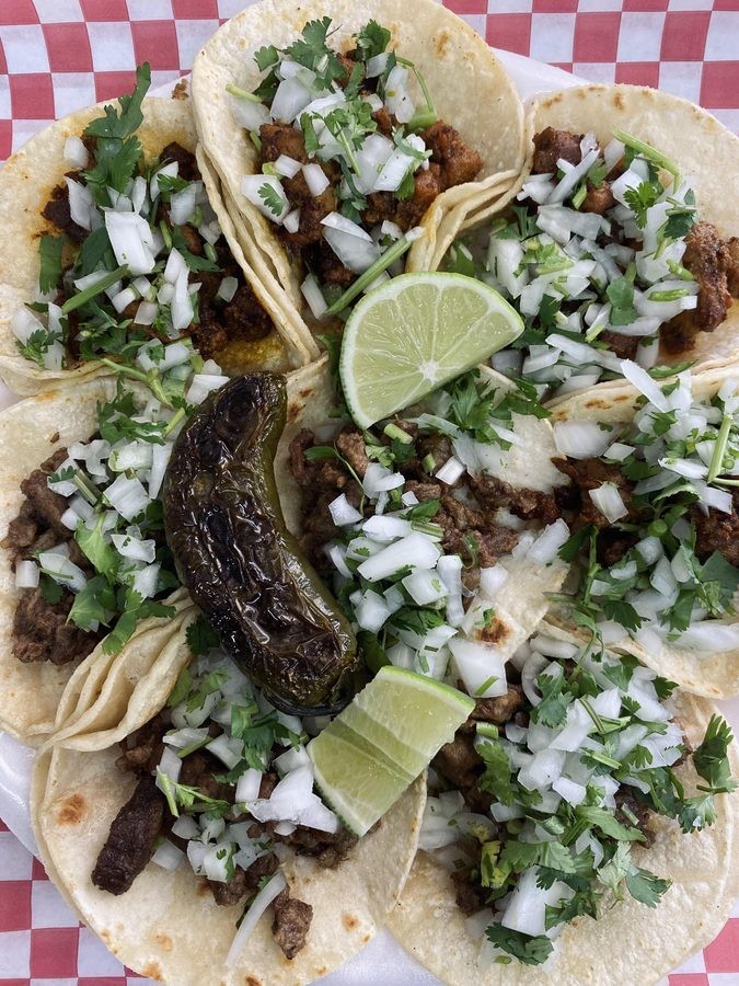 Handmade Carne Asada Tacos - Tacos El Zacatecano Nampa Idaho